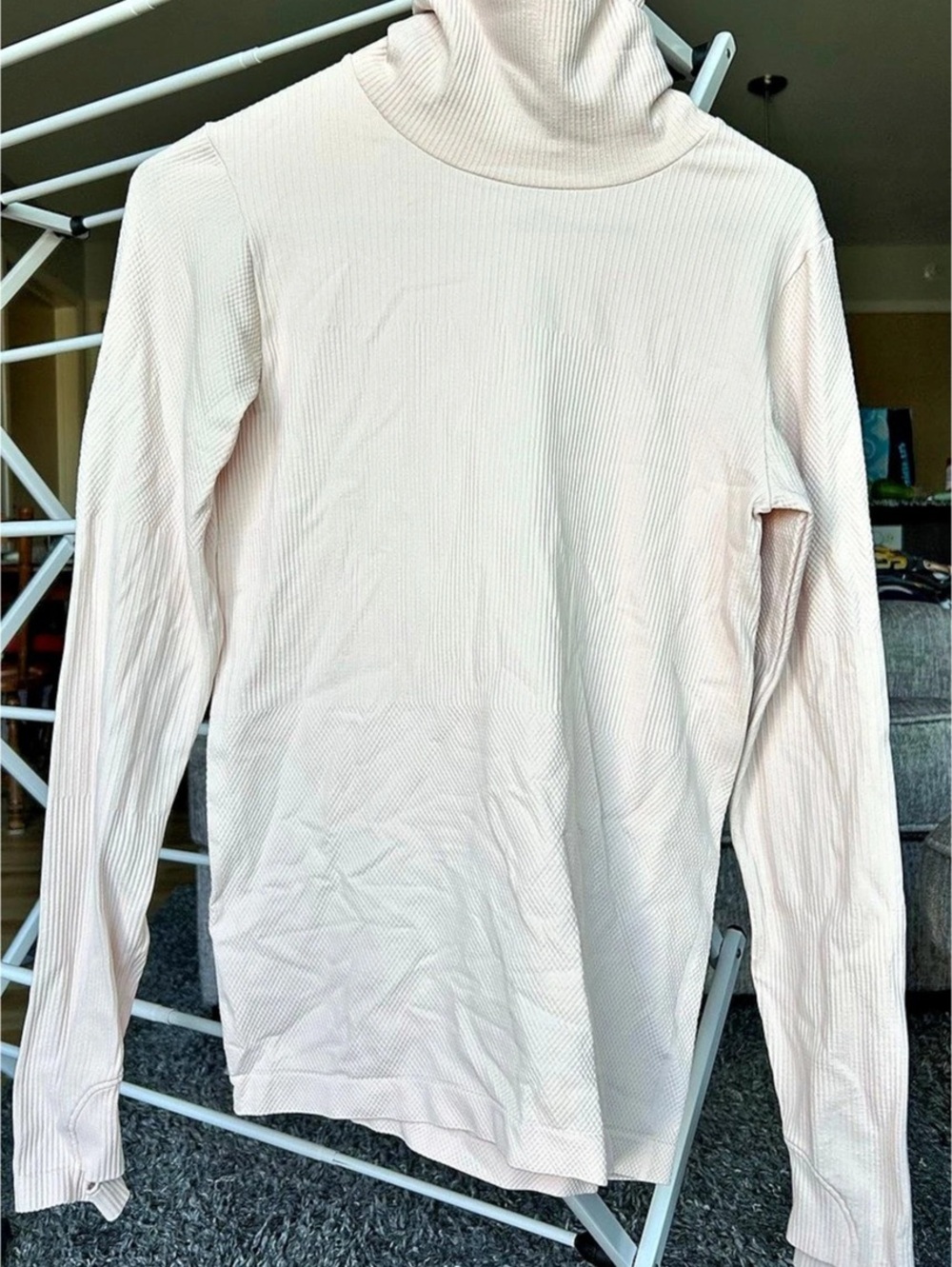 Athleta Flurry Base Layer Turtleneck Tunic Pink